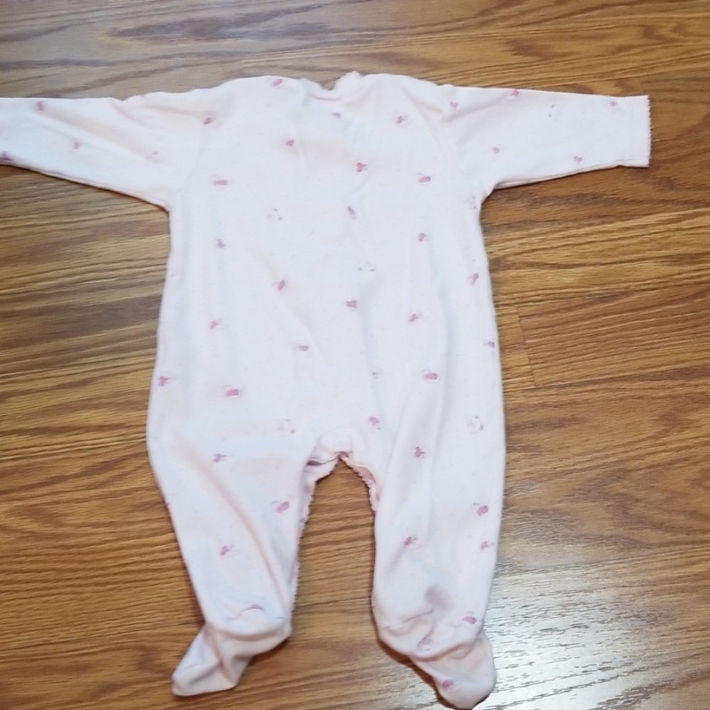 Kissy Kissy 3-6 month pink infant girls sleeper